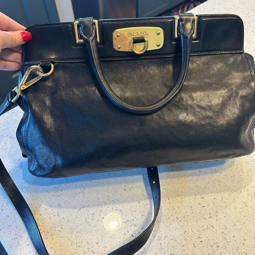 Prada Madras Crossbody
